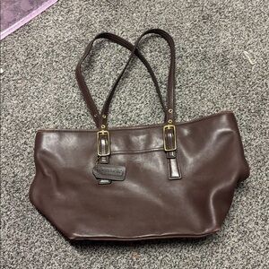 Coach 9847 Legacy Glove-Tanned Cowhide Leather Medium Tote Bag (Brown) - GUC